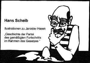 Scherenschnitt von Hans Scheib
